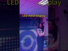 T20-1L شاشة الشبكة المرصعة تحت إشارة Led Outdoor SMD3535 لسطح المباني