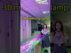 3D LED أضواء عيد الميلاد LED Pixel Ball Light IP68 لديكور الحفلات في الهواء الطلق