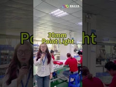 المشهد كامل اللون مصابيح LED نقطة Smd5050 IP67 24v للإضاءة العطلة