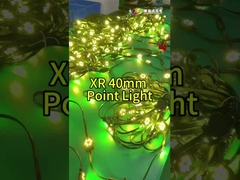 DC24V 50mm RGBW LED Point Light فنادق الترفيه المباني